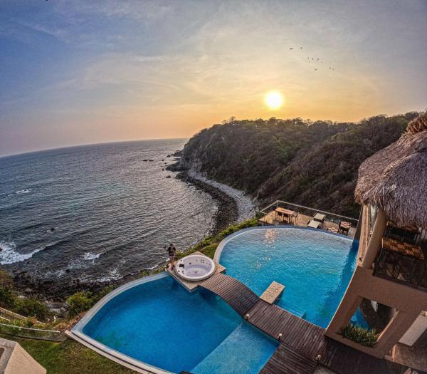 Pacific King Hotel, Rezervasyon Otel Cuatunalco Oaxaca