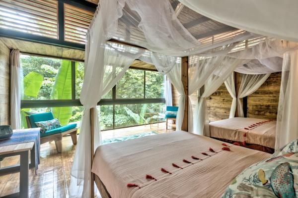 La Shamana - Ecological Concept in Jungle, Rezervasyon Kulübe / Lodge Limon otoparklı oteller, Otopark
