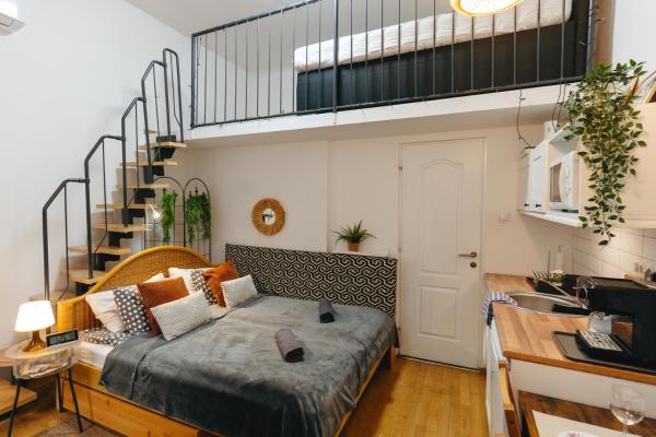 Bercsényi apartments - close to the Rudas Thermal Bath, Rezervasyon Daire Pest otoparklı oteller, Otopark