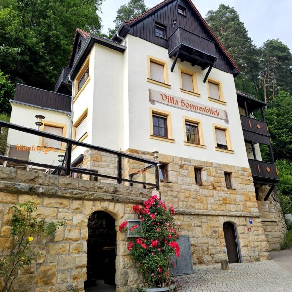 Villa Sonnenblick, Rezervasyon Daire Kurort Rathen Saxon Switzerland