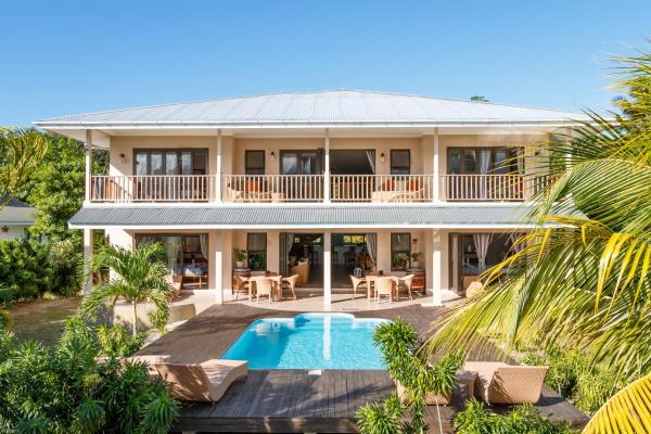 Surf Tropical Villa Seascape, Rezervasyon Villa Cerf Island Mahe Island