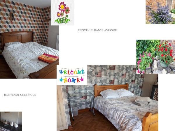 DEUX CHAMBRES DANS UNE MAISON INDIVIDUELLE AU COEUR De L AVESNOIS, Rezervasyon Aile Yanı Konaklama Saint-Hilaire-sur-Helpe Picardy