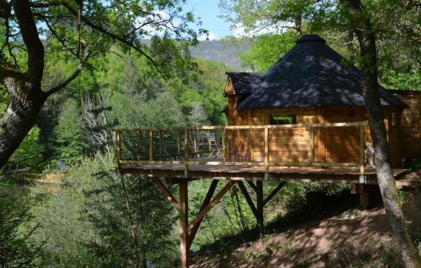 Ma cabane en Aveyron, Rezervasyon Kamp Alanı Conques Kamp Alanları, Kamp Alanı