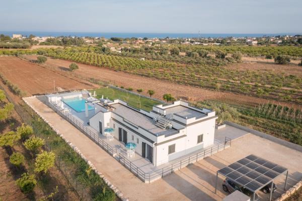 Villa Gallieco, Rezervasyon Daire Sicilya Havuzlu Oteller, Yüzme Havuzu