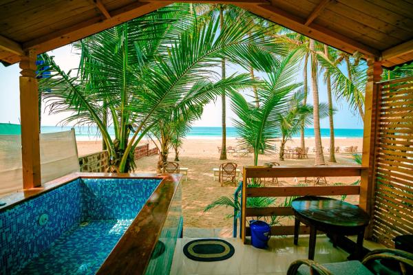 orange sky beach bungalow, Rezervasyon Tatil Köyü Agonda 