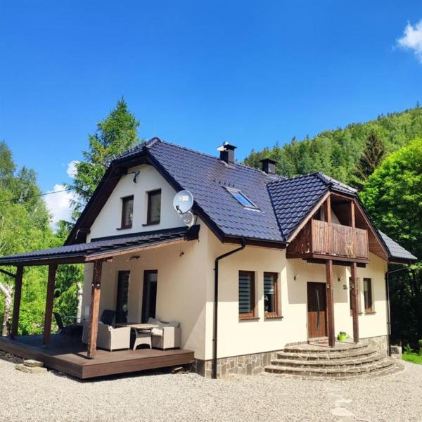 Dom nad rzeką, Rezervasyon Villa Nowy Gierałtów Lower Silesia