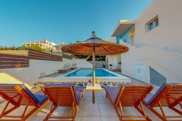 Villa \"A casa d\ Irene\"- Seaview Villa with private pool, Rezervasyon Daire Kokkini Chani 