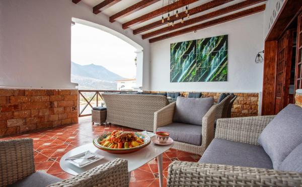 Bungalow Double 7 - El Cortijo Chefchaeun Hotel Spa, Rezervasyon Misafirhane Tanger-Tetouan otoparklı oteller, Otopark