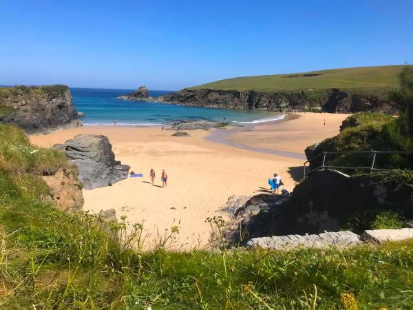 Cosy Seaside Bothy For 4 In Trevone Bay Close To Beach and Padstow, Rezervasyon Tatil Evi Padstow Cornwall