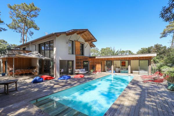 Villa des Pins, Rezervasyon  Seignosse Havuzlu Oteller, Yüzme Havuzu
