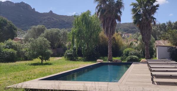 Villa Callochiusa avec piscine 15mn Bonifacio, Rezervasyon  Figari South Corsica