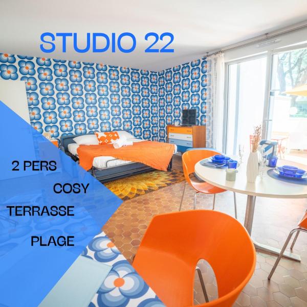 Studio 22-Clim-Wifi-Terrasse-Plage, Rezervasyon  Camargue'teki Ucuz Oteller