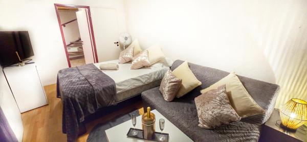 Au 26BIS 2 Appartements MONTREUX 1 Apartment niveau 0 et un autre appartement duplex niveau 1 et 2 15 minutes à pieds du centre de Montreux Lac Léman idéal pour balades en ville Montagne festivals Casino plages ski Fredy Mercury Marché de Noël, Rezervasyon Daire Montrö Lavaux