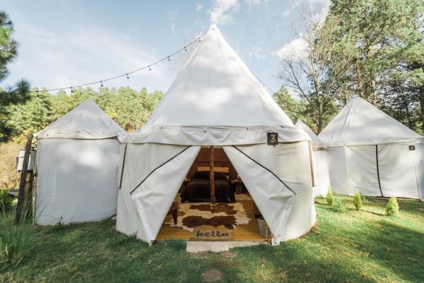Exclusivo glamping en el bosque, Rezervasyon Kamp Alanı Jalisco Kamp Alanları, Kamp Alanı