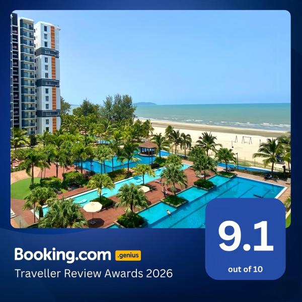 TimurBay Seafront Residence Kuantan, Rezervasyon Otel Pahang Havuzlu Oteller, Yüzme Havuzu