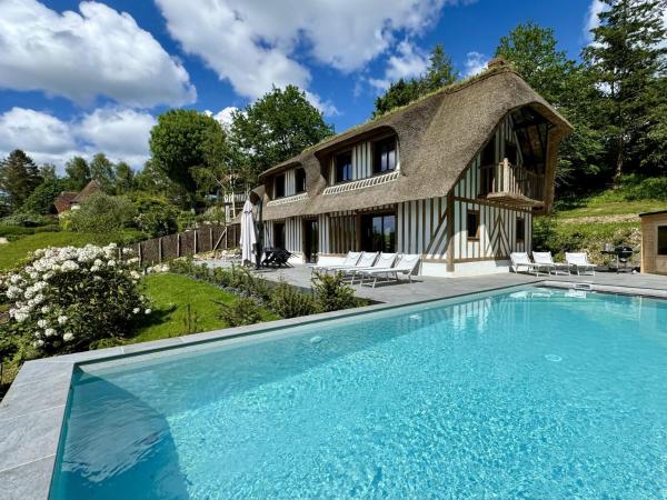 Villa Pier'Art - Piscine Jacuzzi Tennis Vue Mer, Rezervasyon  Touques Honfleur