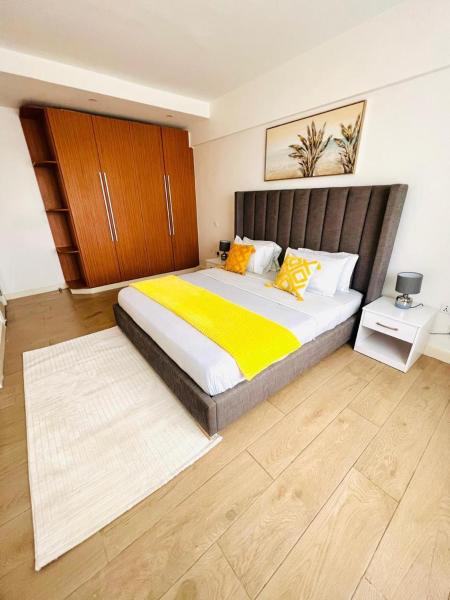 executive furnished apartments with breathtaking amazing city views gym heated swimming pool fully equipped gym children playground and ample parking space and proximity to major shopping malls and gourmet restraunts, Rezervasyon Daire Nairobi Nairobi