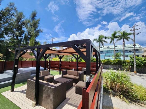 ビーチから徒歩6分広々としたテラスBBQ露天ジャグジーMorley2, Rezervasyon  Onna 