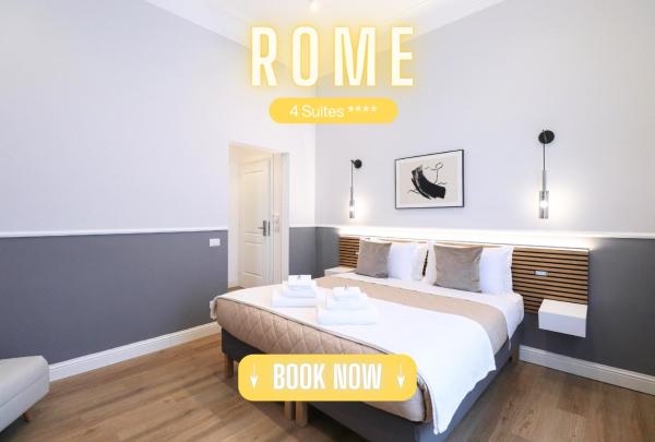 St Peter & Vatican Luxury Suites - Boutique Suites in Rome Centre & Vatican - AC, Wifi & Metro 5 min, Rezervasyon  Lazio otoparklı oteller, Otopark