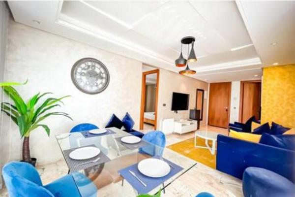 Résidence Saphir Luxury apartment with terrace in Racine, Rezervasyon Daire Kazablanka Doukkala-Abda