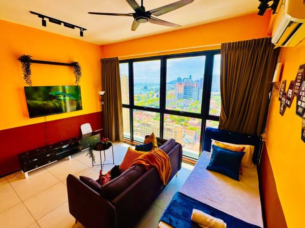 Deluxe Suites with Infinity Pool, Kids' Pool & Sea, Rezervasyon  Jelutong Penang