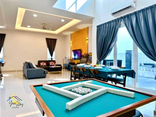 Bungalow Villa 20 pax Game Machine Pool Ktv Manjong, Rezervasyon  Kampong Balik Bukit Melaka