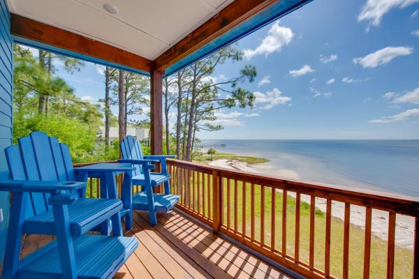 Beachfront Retreat with Dock in Lanark Village, Rezervasyon  Lanark Village Florida