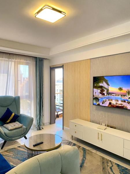 comfort furnished studio apartment in kilimani with unbeatable city views, Rezervasyon Daire Nairobi Nairobi