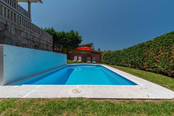 Villa Cies con Piscina, Rezervasyon  Vigo 