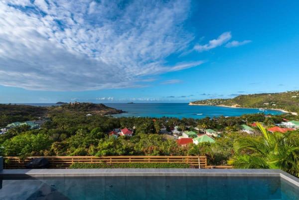 Refreshing Villa Atop the Hills of Lorient, Rezervasyon  Gustavia Otoparklı Oteller, Otopark