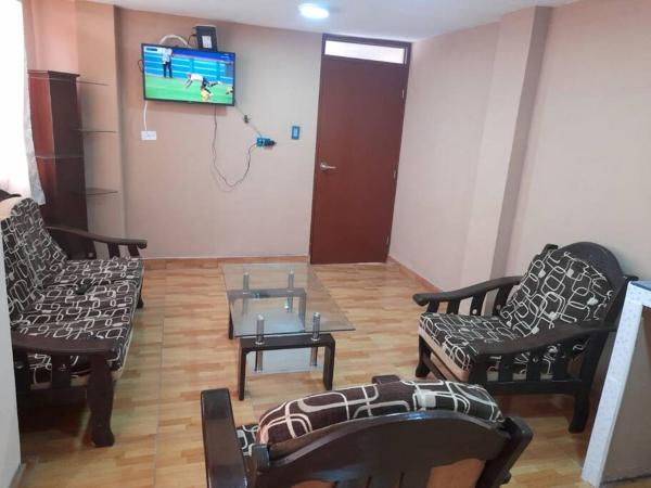 402 Comfy Apt WiFi kitchen SmartTV Central at Callao, Rezervasyon  Callao 