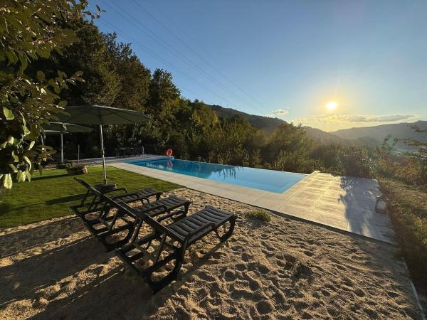 Villa Teixugueiras 1 - Gerês, Rezervasyon  Norte Region Havuzlu Oteller, Yüzme Havuzu