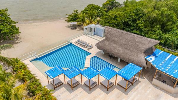 Casa Areia Frente Al Mar, Playa Privada, Rezervasyon  Bolivar Havuzlu Oteller, Yüzme Havuzu