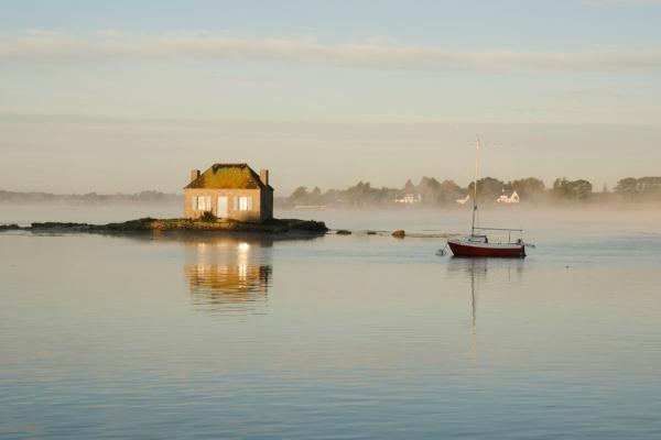 Saint Cado, appartement avec vue sur l'eau, Rezervasyon  Belz Morbihan