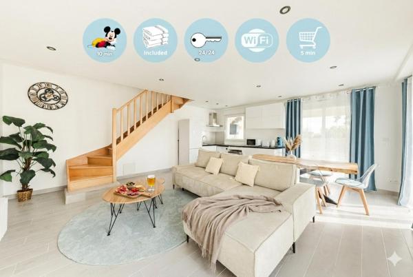 Villa Fantasia - 10 min Disneyland - 8 people, Rezervasyon   