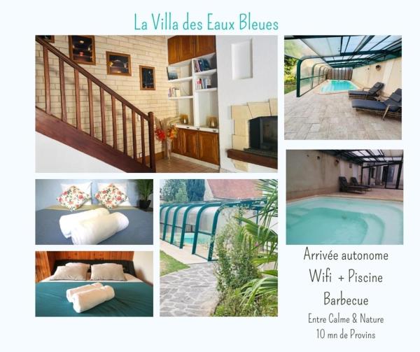 Villa des Eaux Bleues, Rezervasyon  Ile de France Havuzlu Oteller, Yüzme Havuzu