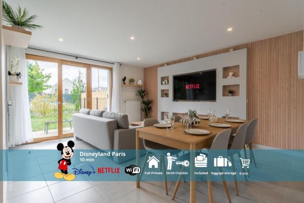 La Villa Maupiti, 12pers, 7 min Disneyland Paris, Rezervasyon  Serris 