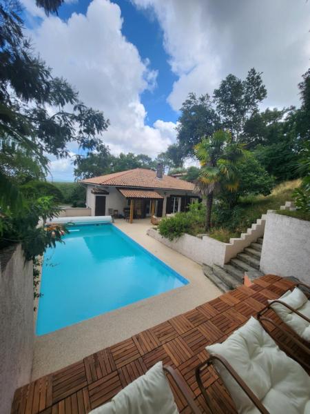 Villa Piscine près Golf Arcachon, Rezervasyon  Akitanya havuzlu oteller, Yüzme Havuzu
