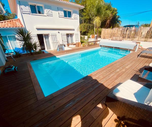 Villa exceptionnelle à Bayonne avec piscine et parking privée, Rezervasyon  Akitanya havuzlu oteller, Yüzme Havuzu