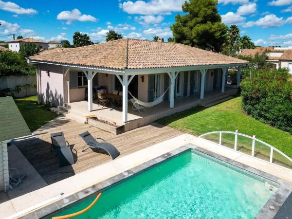 Villa spacieuse 6 pers, piscine privée et WiFi proche mer - FR-1-607-218, Rezervasyon  Cap d'Agde Hérault