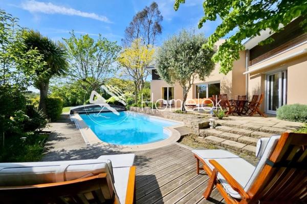 Luxury ! Villa avec piscine - Vue 180 sur le golf, Rezervasyon  Gestel Breton