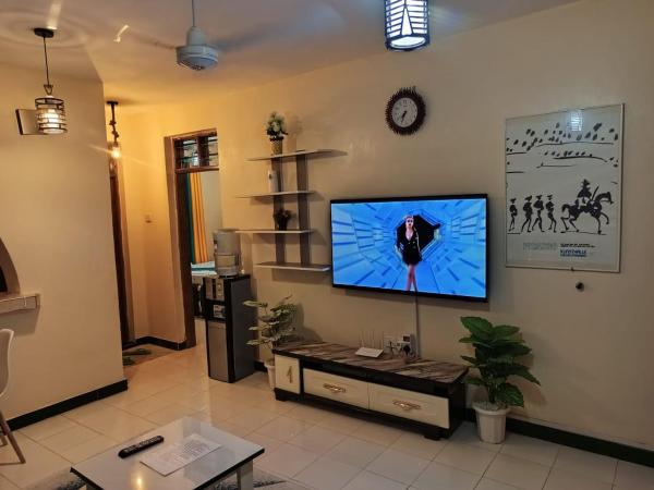 Modern 1-Bedroom Apartment with AC & Parking along Mtwapa Beach Road, Rezervasyon Daire Mtwapa 