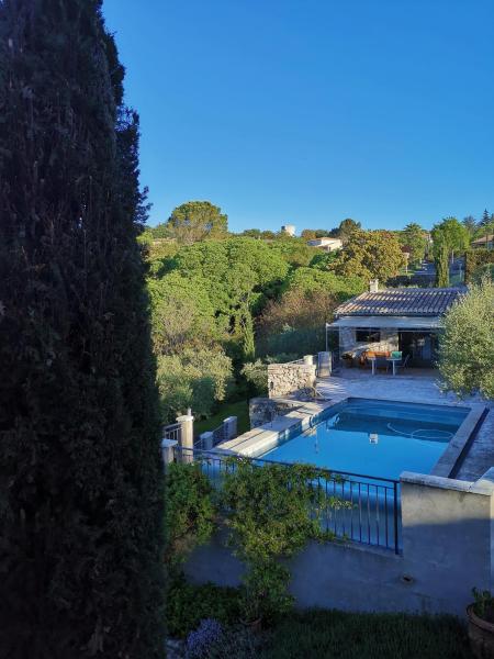 Villa climatisée avec vue panoramique et piscine sans vis à vis, Rezervasyon  Vezenobres Havuzlu Oteller, Yüzme Havuzu