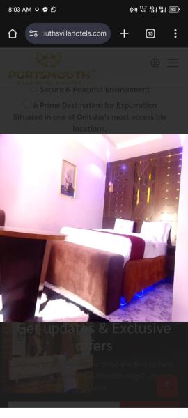Portsmouth Villa Hotel & Suites, Rezervasyon  Onitsha Anambra East