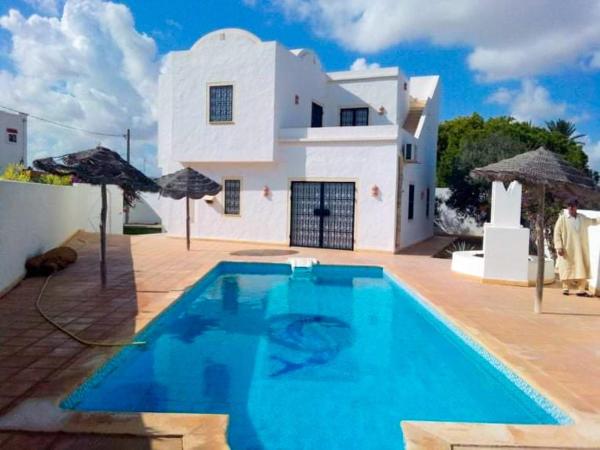 Villa avec piscine à Djerba, Zone touristique, Rezervasyon  Midoun 