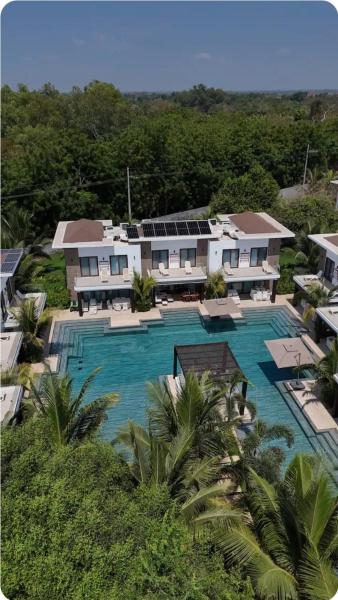 Monterrico Villa salida a Piscina y Jardin, Rezervasyon  Santa Rosa Havuzlu Oteller, Yüzme Havuzu