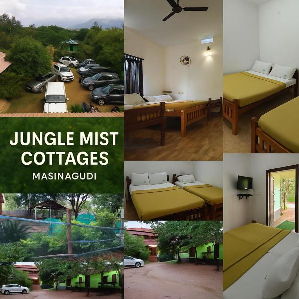 Jungle Mist Cottages, Rezervasyon  Masinagudi Tamil Nadu