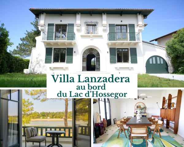 Villa Art Deco luxe vue imprenable sur la lac d Hossegor Clim, Rezervasyon  Akitanya otoparklı oteller, Otopark