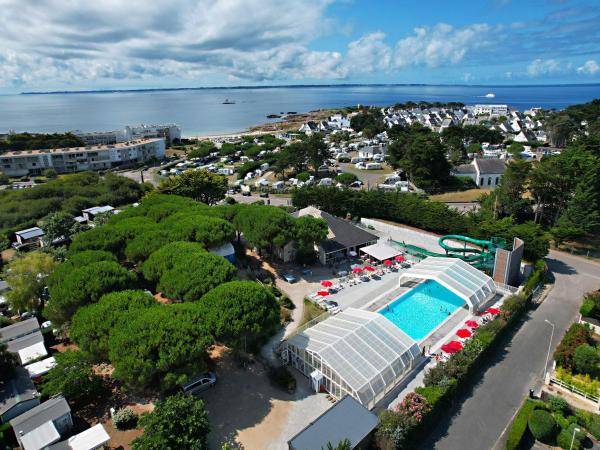 Flower Camping Le Bois d'Amour, Rezervasyon Kamp Alanı Quiberon Quiberon Bay