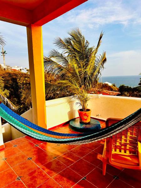 La Casa de Colores Ocean View, Rezervasyon  Puerto Ángel Oaxaca, Umar University yakınındaki